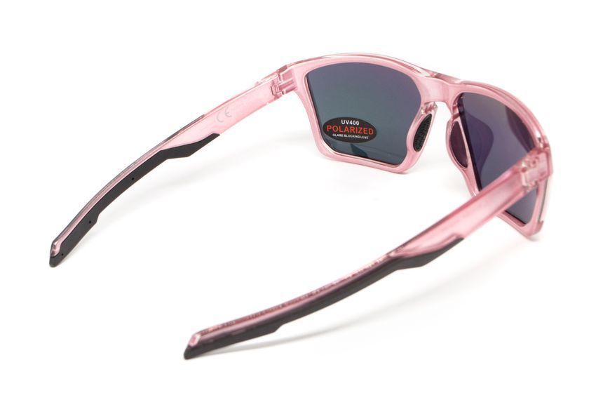 Окуляри BluWater Sandbar Polarized (G-Tech pink), дзеркальні рожеві BW-SANDB-GTP2 фото