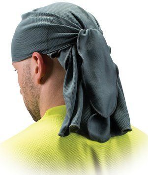 Бандана дихаюча на зав'язках, підшоломник сірий Head Towel (gray) PM-BANDN-GR фото