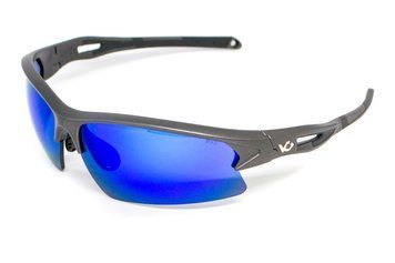 Очки защитные открытые Venture Gear MontEagle GunMetal (ice blue mirror) Anti-Fog, синие зеркальные VG-MONT-GTB1 фото