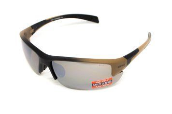 Очки защитные Global Vision Hercules-7 Black-Brown (drive mirror), зеркальные коричневые в коричнево-чорной оправе GV-HER7TT-DRM фото