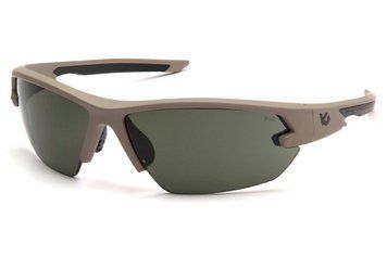 Окуляри захисні Venture Gear Tactical Semtex 2.0 Tan (forest gray) Anti-Fog, чорно-зелені в пісочній оправі 3СЕМТ-21 фото
