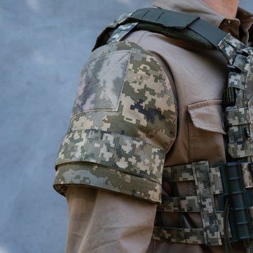 Защита плеч с баллистической защитой 1 класс ММ-14 ZP-P фото