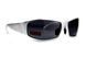 Окуляри захисні Global Vision BAD-ASS-1 Silver (gray) чорні в металевій оправі 1БЕД1-СМ20 фото 4