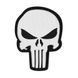 Патч Camotec Punisher (6*8) Білий (9569) 9569 фото 1