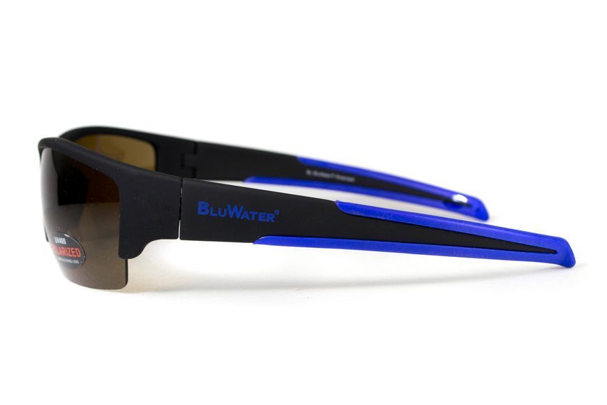 Очки поляризационные BluWater Daytona-2 Polarized (brown), гидрофобные коричневые линзы (Repelon&trade;) 4ДЕЙТ2-Г50П фото