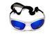 Окуляри поляризаційні BluWater Hydro Silver Polarized (G-Tech&trade; blue) Anti-Fog, дзеркальні сині в сріблястій оправі BW-HYDS-GTB12 фото 2