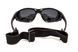 Окуляри поляризаційні BluWater Hydro Polarized (dark gray) Anti-Fog, чорні лінзи в чорній оправі BW-HYD-SD12 фото 5