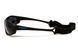 Окуляри поляризаційні BluWater Hydro Polarized (dark gray) Anti-Fog, чорні лінзи в чорній оправі BW-HYD-SD12 фото 6
