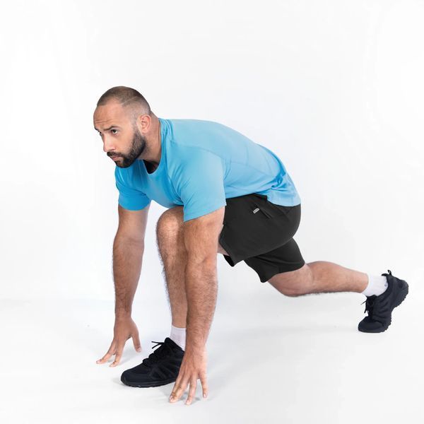 Футболка FitPro Блакитна (8976) 8976 фото