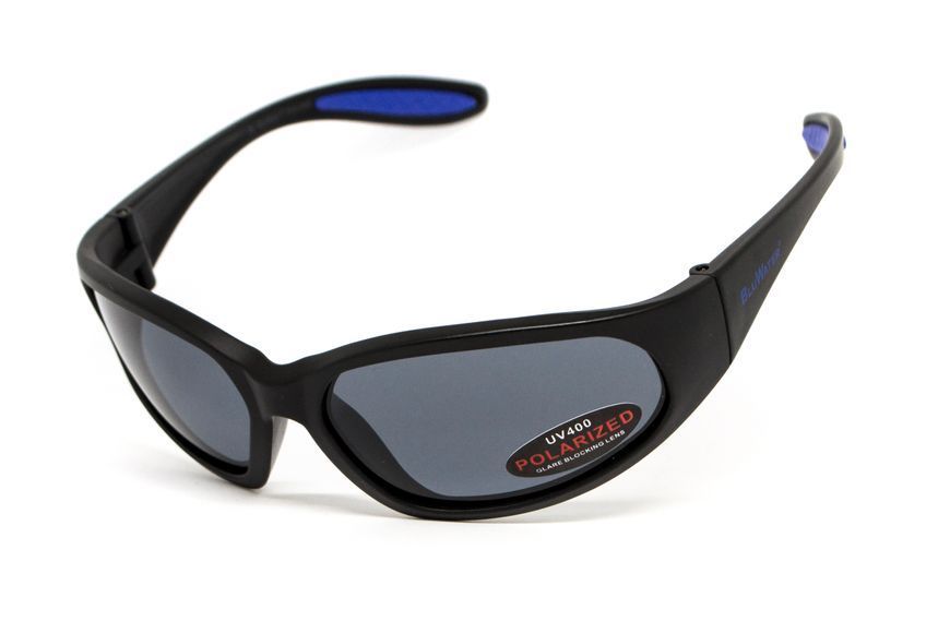 Окуляри поляризаційні BluWater Samson-2 Junior Polarized (gray), сірі (mini) BW-SS2JR-GR2 фото