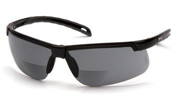 Очки Pyramex Ever-Lite Bifocal (gray +2.0) Super Anti-Fog H2MAX, бифокальные серые с диоптриями PM-EV20-GR1M фото