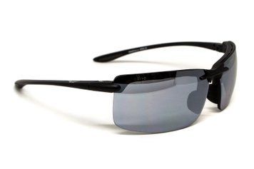 Очки защитные Global Vision Wheelin Black (flash mirror) серые зеркальные линзы в черной оправе GV-WHEBL-FM фото