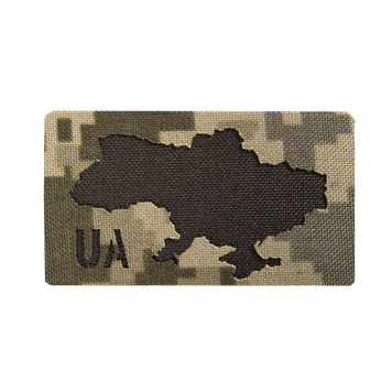 Патч/Липучка Camotec UA Піксель/Олива 8623 фото