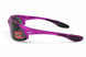 Окуляри захисні Global Vision Code-8 Metallic Purple (gray), сірі лінзи в оправі кольору фіолетовий металік GV-COD8PP-GR фото 5