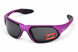 Окуляри захисні Global Vision Code-8 Metallic Purple (gray), сірі лінзи в оправі кольору фіолетовий металік GV-COD8PP-GR фото 1