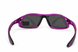 Окуляри захисні Global Vision Code-8 Metallic Purple (gray), сірі лінзи в оправі кольору фіолетовий металік GV-COD8PP-GR фото 6