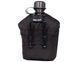 Фляга Mil-Tec US Plastic Canteen з чохлом та чашкою Black 0.9л 14506002 фото 2