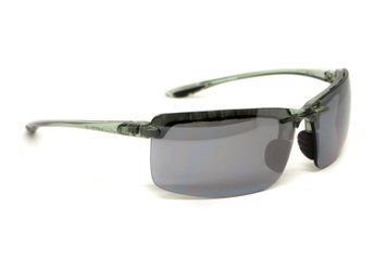 Очки защитные Global Vision Wheelin Crystal Gray (flash mirror) серые зеркальные линзы в полупрозрачной серой оправе GV-WHEGR-FM фото