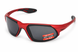 Окуляри захисні Global Vision Code-8 Metallic Red (gray), сірі лінзи в оправі кольору червоний металік GV-COD8RD-GR фото 1