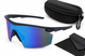 Окуляри поляризаційні (захисні) Pyramex PMXSPEC Polarized (blue mirror) SUPER Anti-Fog H2MAX, сині дзеркальні лінзи в чорно-синій оправі PM-SPEC-GTB12M фото 1