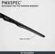 Окуляри поляризаційні (захисні) Pyramex PMXSPEC Polarized (blue mirror) SUPER Anti-Fog H2MAX, сині дзеркальні лінзи в чорно-синій оправі PM-SPEC-GTB12M фото 7