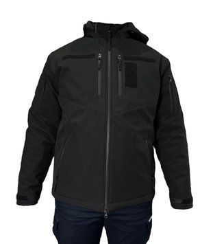 Куртка 505 Square Soft Shell чорна (зима) KSOSB фото