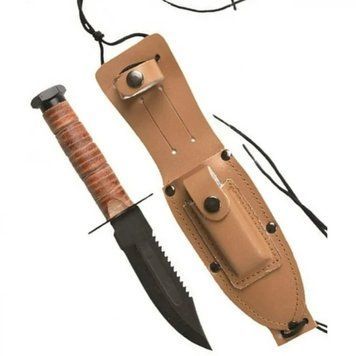 Боевой нож Us Pilot Survival Knife Mil-tec 15367100 фото
