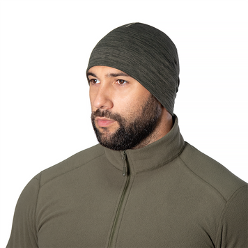 Шапка Beanie 3.0 Polarheat QS Олива меланж (9345) 9345 фото