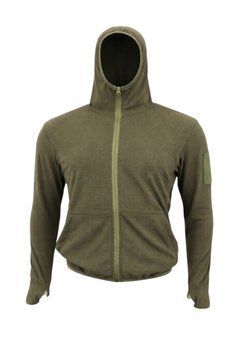 Кофта тактическая флисовая с капюшоном Grid Olive Pancer 3593308 фото