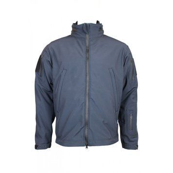 Куртка Soft Shell с подстёжкой Темно-синяя 3578219 фото