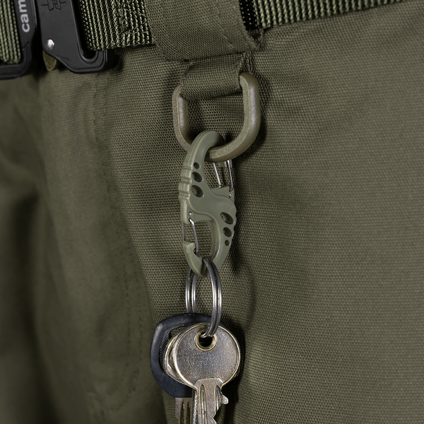 Пластиковий карабін S-Hook Олива (9485) 9485 фото