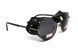 Окуляри захисні Global Vision Aviator-5 GunMetal (gray), сірі в темній оправі зі з'ємним ущільнювачем із синтетичної "шкіри" GV-AVI5GM-GR фото 6