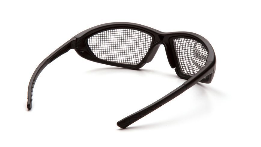 Защитные очки Pyramex Trifecta Mesh (black), сетчатые очки (плетёные) PM-TRIF-MESH фото