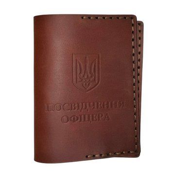 Обкладинка Посвідчення Офіцера Коричнева CDOPOK фото