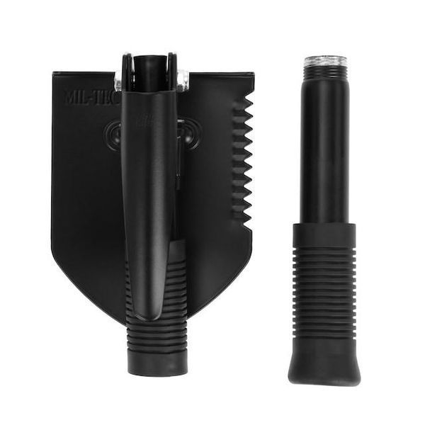 Складана саперна лопата Mil-Tec Typ Mini II Black 15525002 фото