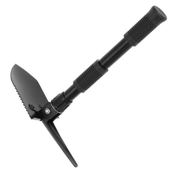 Складана саперна лопата Mil-Tec Typ Mini II Black 15525002 фото